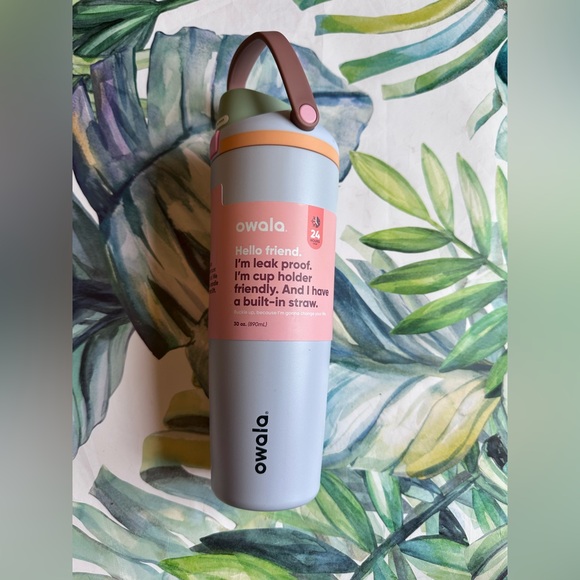 Owala 30oz FreeSip Sway Stainless Steel Water Bottle - Periwinkle Twinkle NWT - Picture 7 of 10